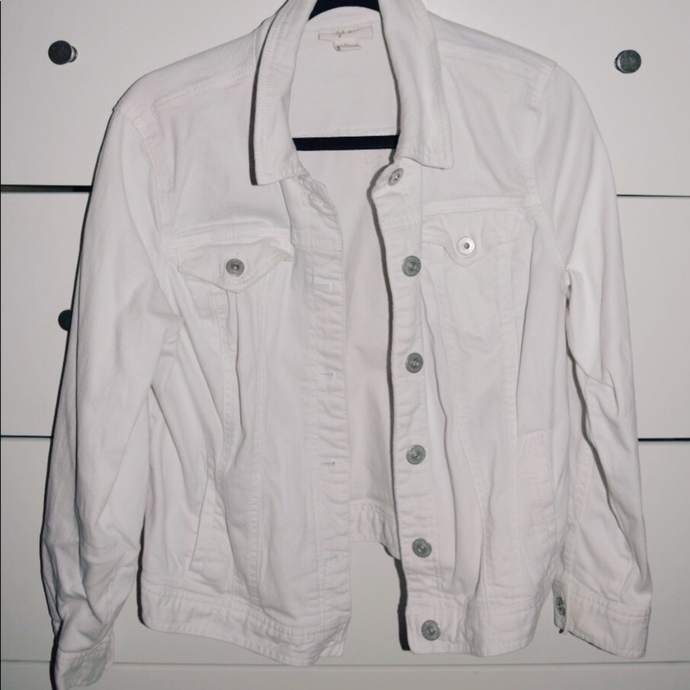 White Jean Jacket